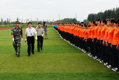 成都医学院军训