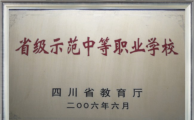 四川凉山卫生学校荣誉：四川省示范性中等职业学校