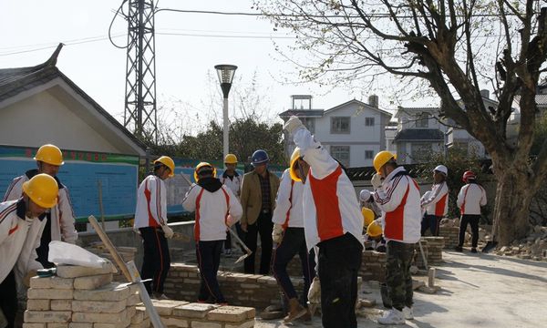 云南建设学校砌筑实训