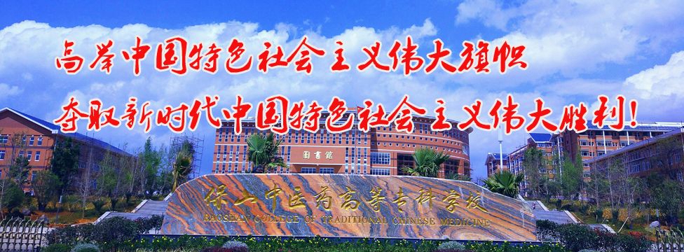 保山中医药高等专科学校学校大门