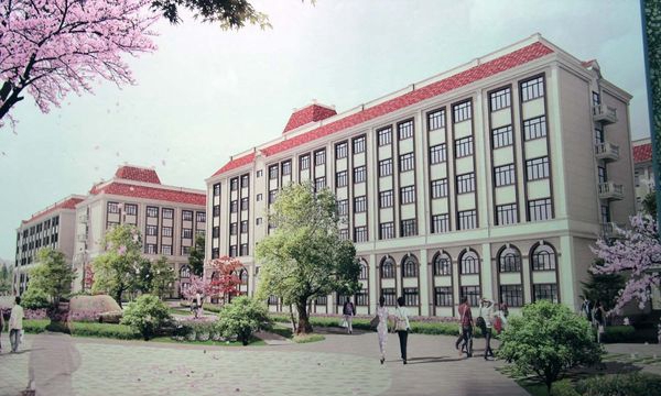 红河州卫生护理学校美丽校园