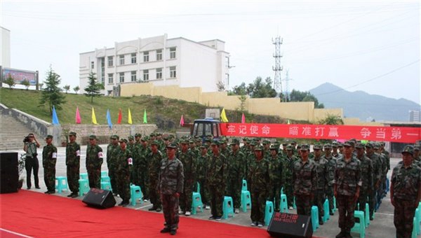 六盘水市军事技能职业学校教学场景1