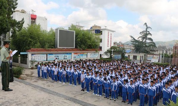 广南县民族职业高级中学消防