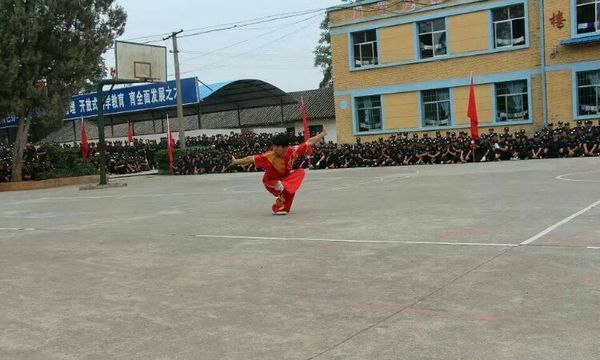 蒙自育才中等职业技术学校武术表演