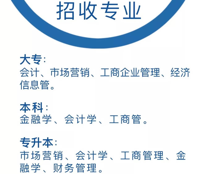 2020年四川省绵阳财经学校大专招生专业介绍